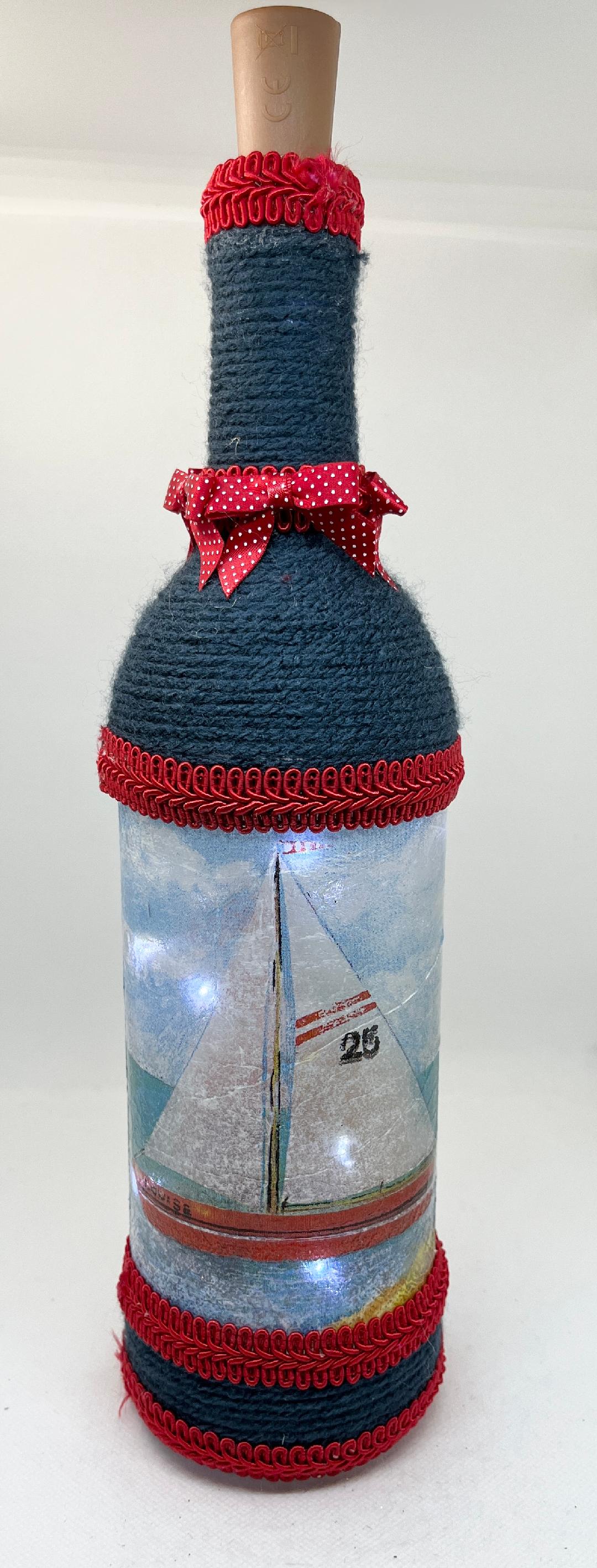 Recycled Glass online Sailboat Nightlight