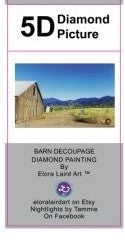 Barn Diamond Dot Art