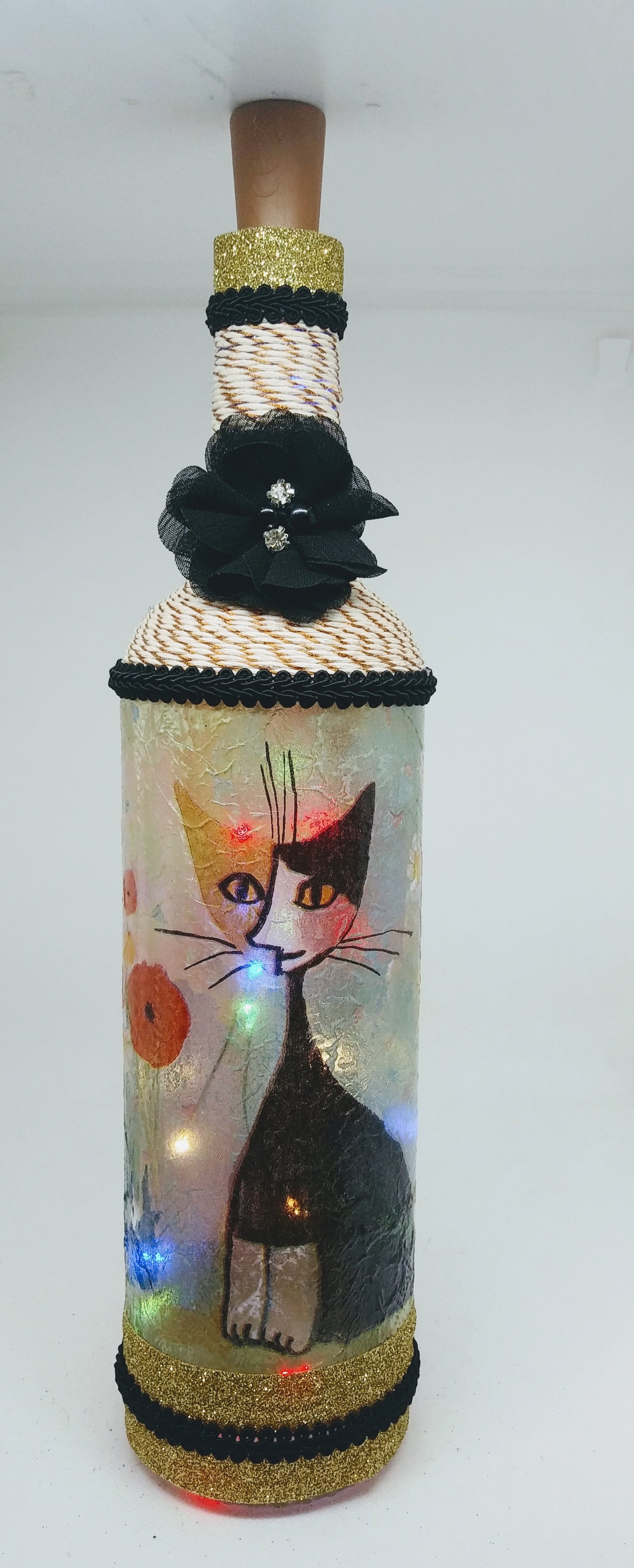 Art Deco Cat Nightlight