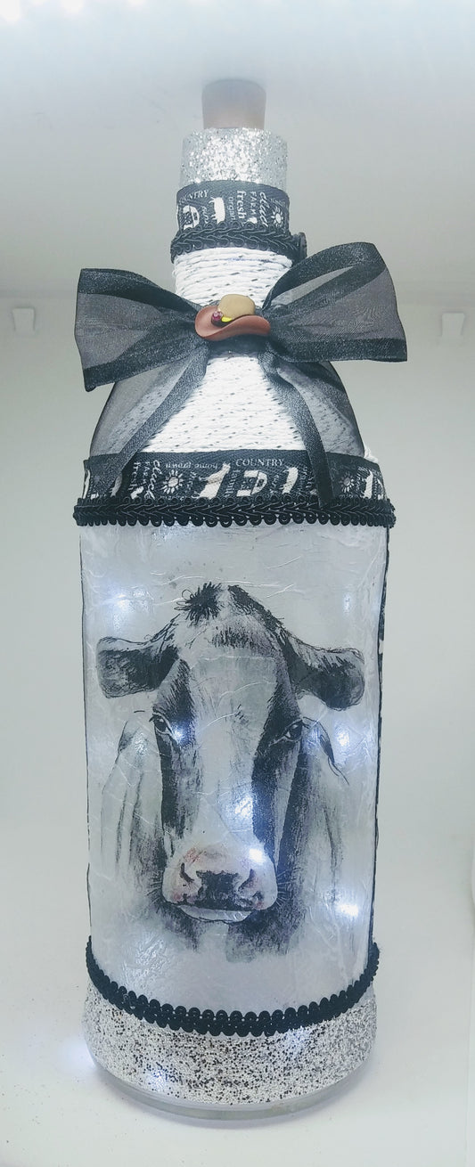 Black and White Cow 1 Nightlight