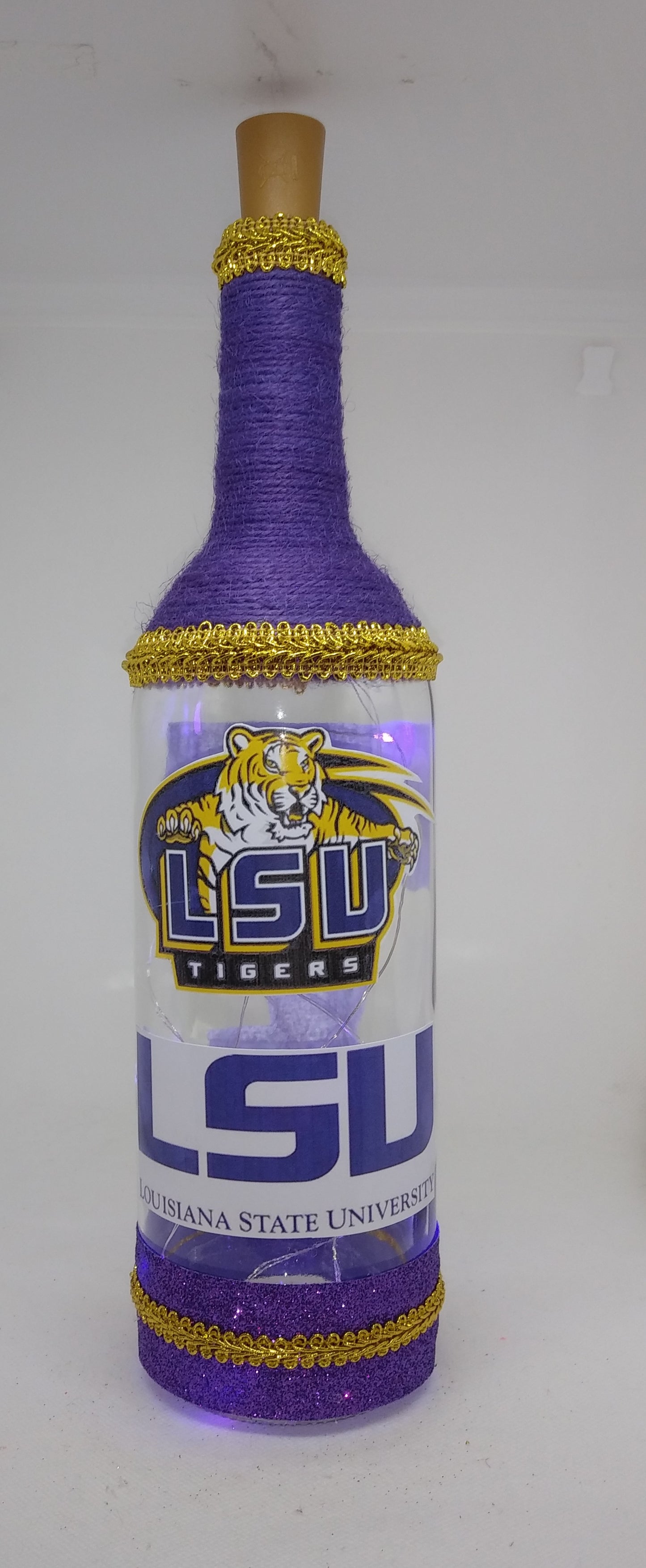 LSU with purple lights Nightlight