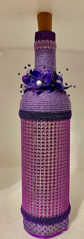 Purple Bling Wrap Nightlight