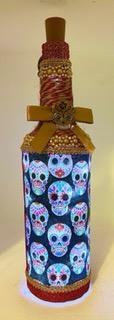 Sugar Skull Red Nightlight