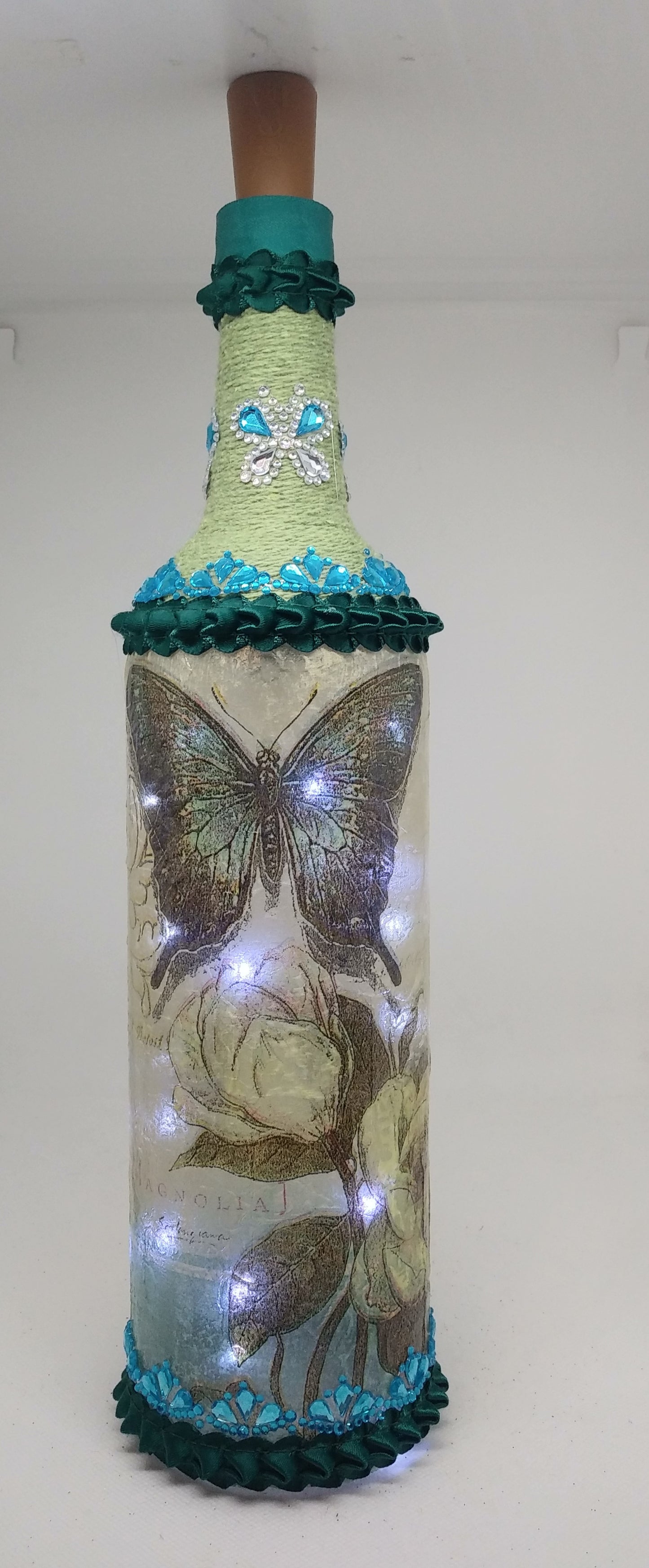 Butterfly Teal Nightlight