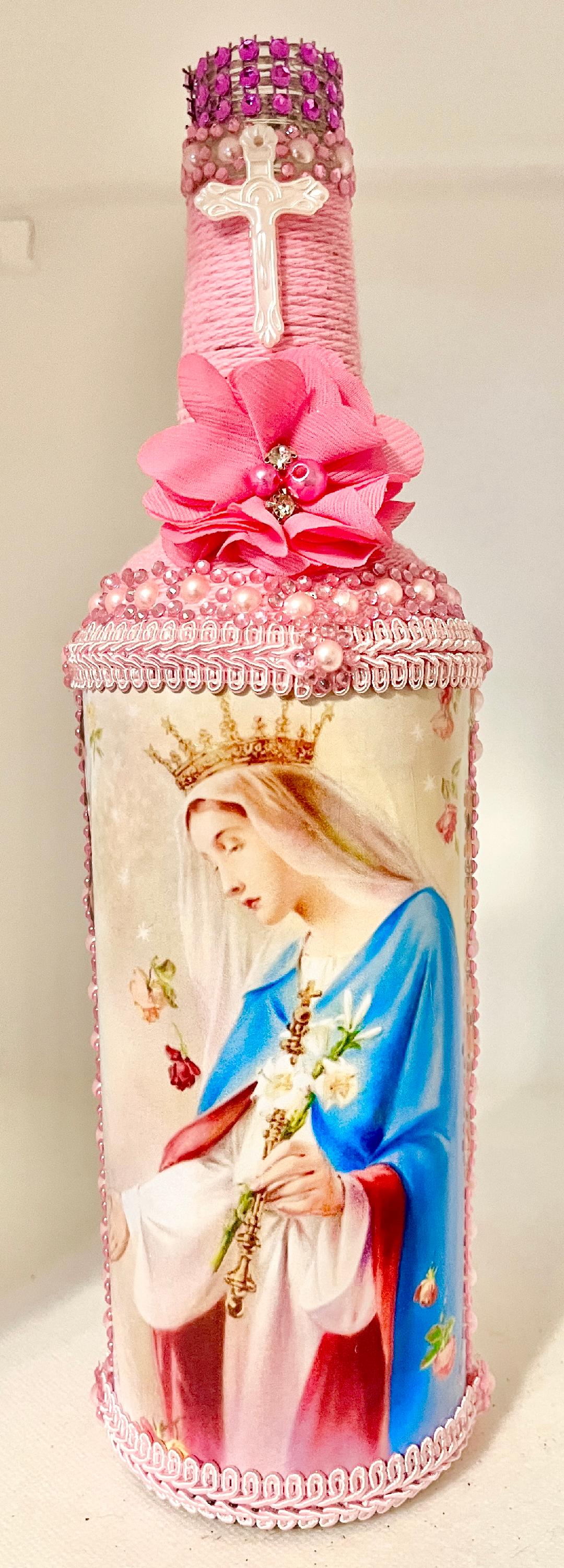 Virgin Mary Pink Nightlight